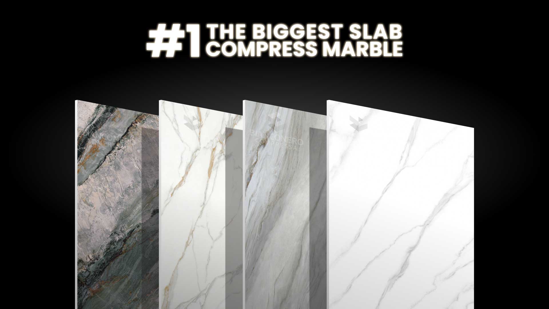 Bianconero Compressa - pemasok batu Marmer kompres, Sintered stone, terrazzo, artificial onyx & granit tile di Indonesia. Bianconero memberikan solusi serta rekomendasi material bangunan terbaik untuk lantai, dinding, top table untuk pemasangan indoor maupun outdoor. Kami menyediakan material bangunan yang mewah, kuat dan ramah lingkungan dengan ukuran marmer kompres terbesar di Idnonesia hingga 180x320cm. Bianconero Compressa hadir sebagai pionir penyedia dari material inovatif masa depan, serta turut serta dalam mengurangi kerusakan alam karena menggunakan material terbarukan.